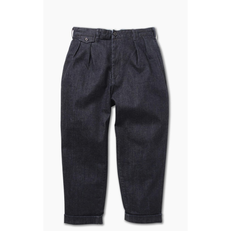 Beams Plus 2 Pleat Denim Trouser Indigo M