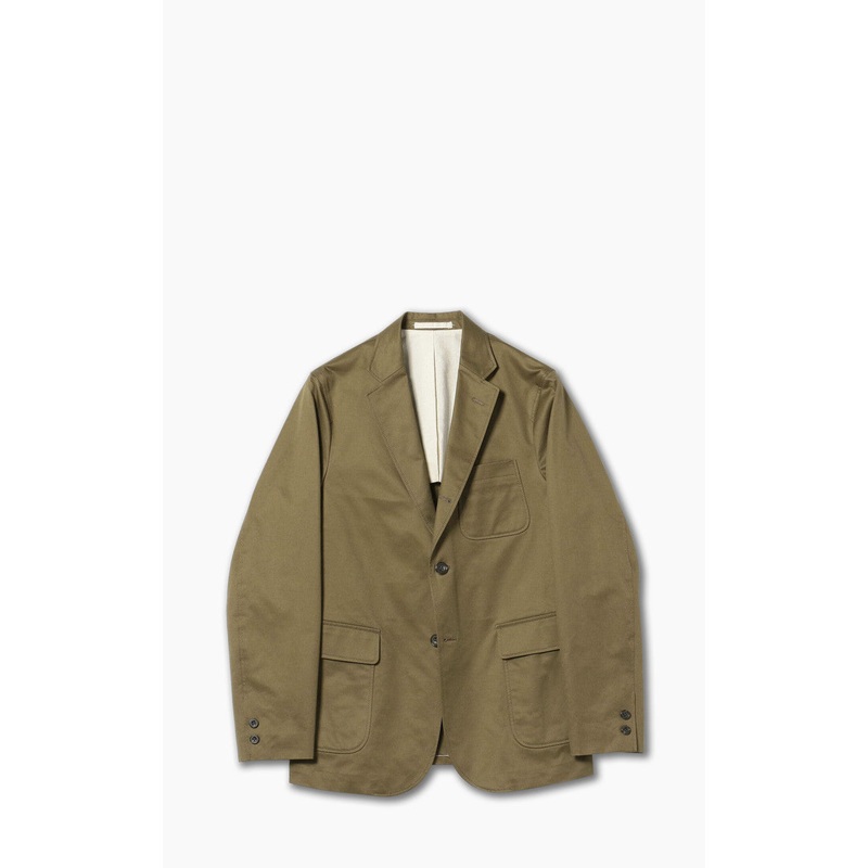 Beams Plus Cotton Twill 3-Button Jacket Olive M