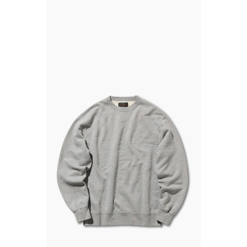 Beams Plus Crew Japan Sweat Heather Grey M