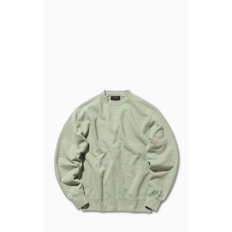 Beams Plus Crew Japan Sweat Mint Green M
