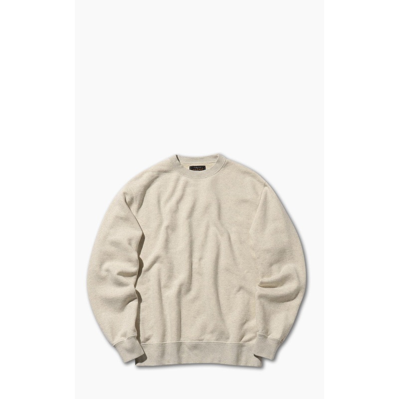 Beams Plus Crew Japan Sweat Oatmeal M