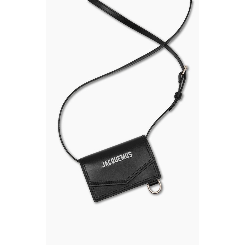 Jacquemus Le Porte Azur Neck Pouch Black