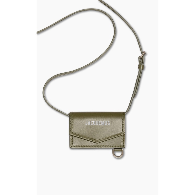 Jacquemus Le Porte Azur Neck Pouch Khaki