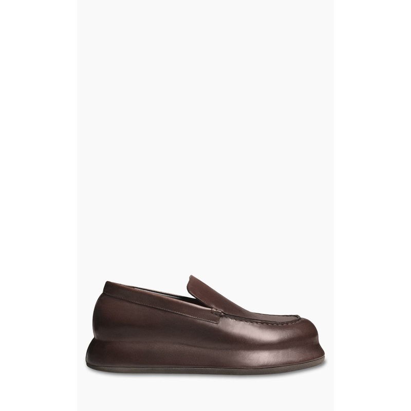 Jacquemus Les Mocassins Bricciola Sculpted Loafers Brown US8-UK7.5-EUR41-CM25.5