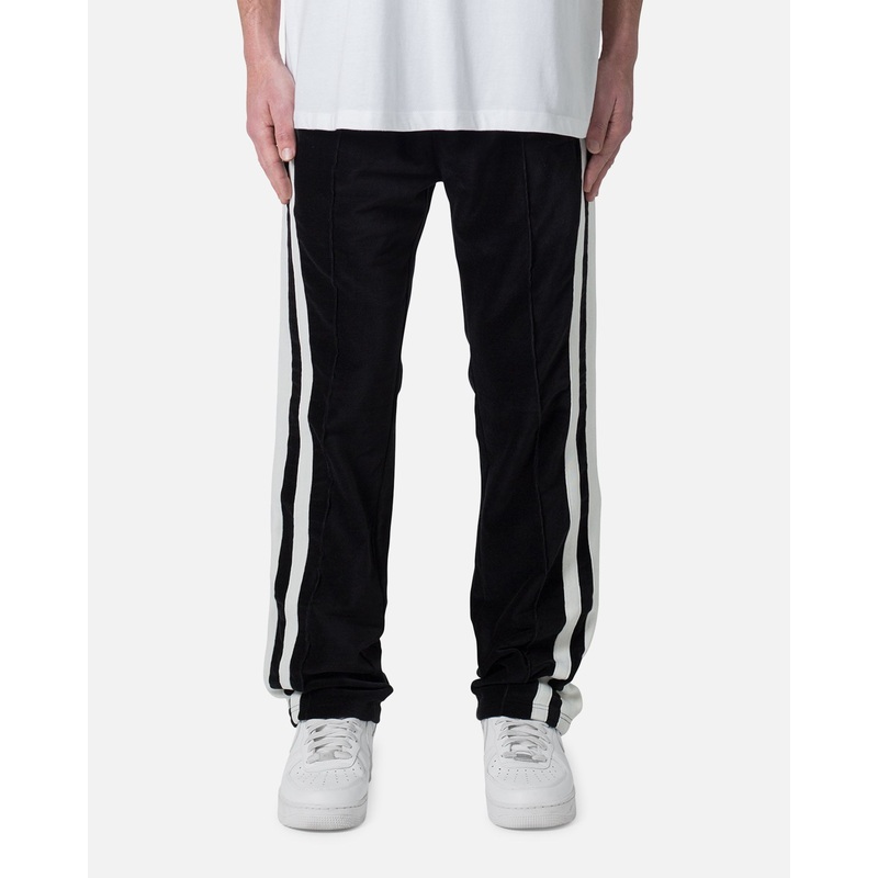 MNML Baggy Velour Trackpants Black XS