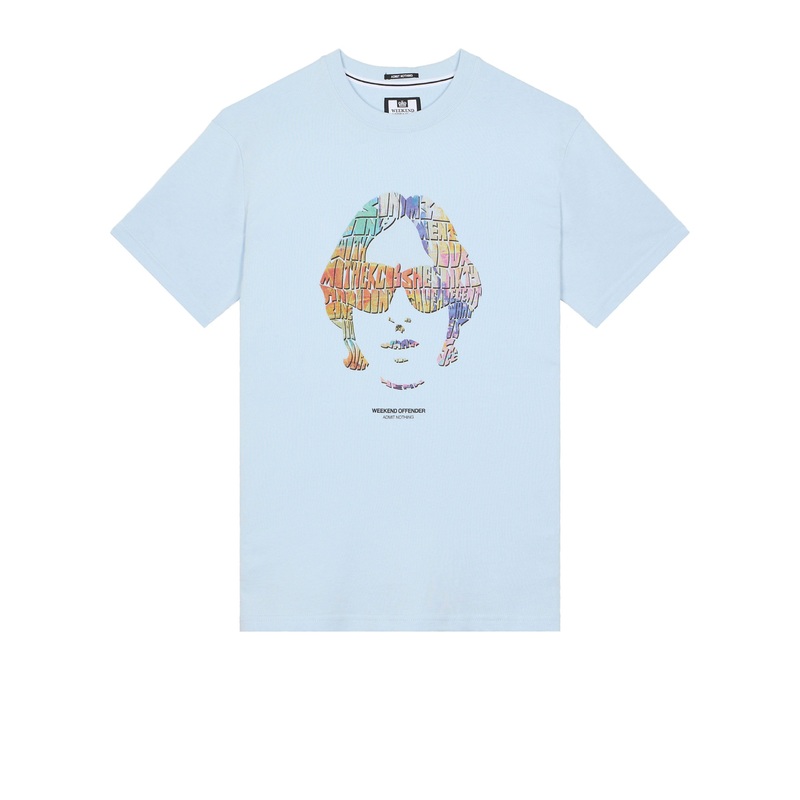 Plus Size – Kinky Afro Graphic T-Shirt Ocean Wave Blue 4XL Ocean Wave