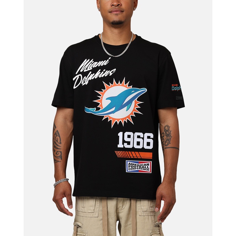 Pro Standard Miami Dolphins Fast Lane T-Shirt Black S