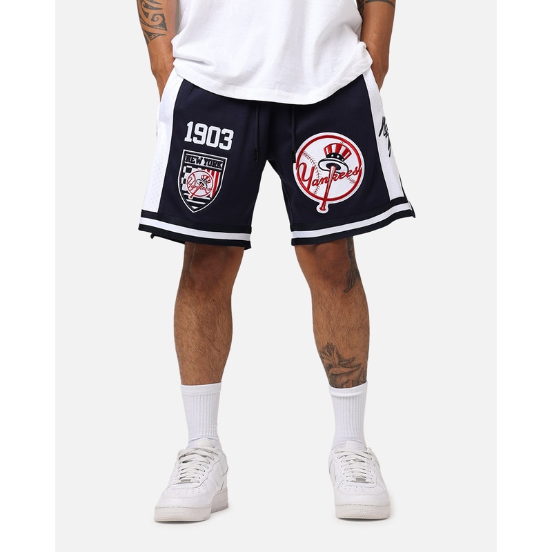 Pro Standard New York Yankees Fast Lane 2.0 Shorts Midnight Navy S