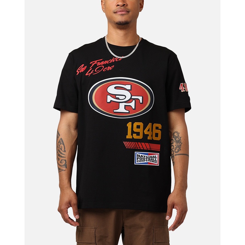 Pro Standard San Francisco 49ers Fast Lane SJ T-Shirt Black S