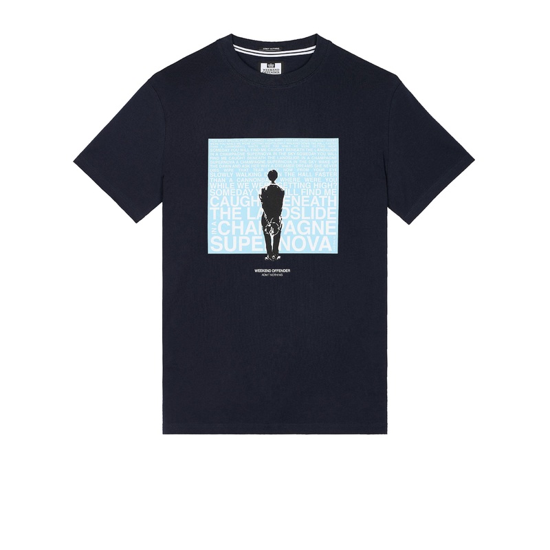 Supernova Graphic T-Shirt Navy/Blue XS Navy