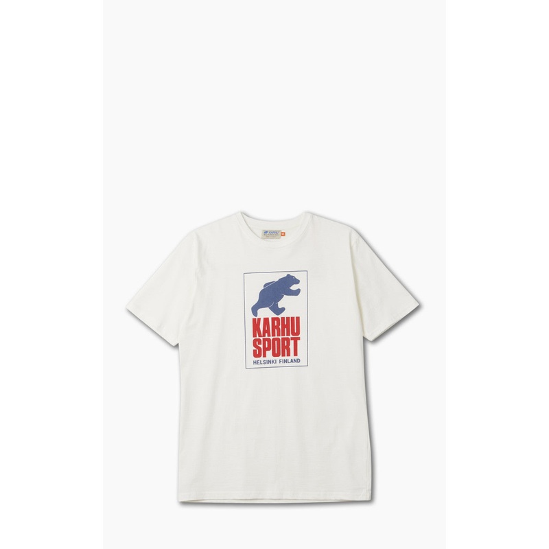 Karhu Helsinki Sport T-Shirt Bright White/Fiery Red S
