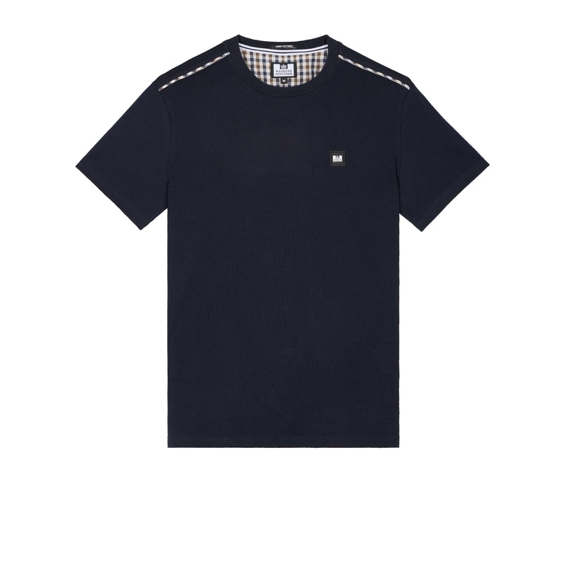 Manuel T-Shirt Navy/Mid House Check XS Navy