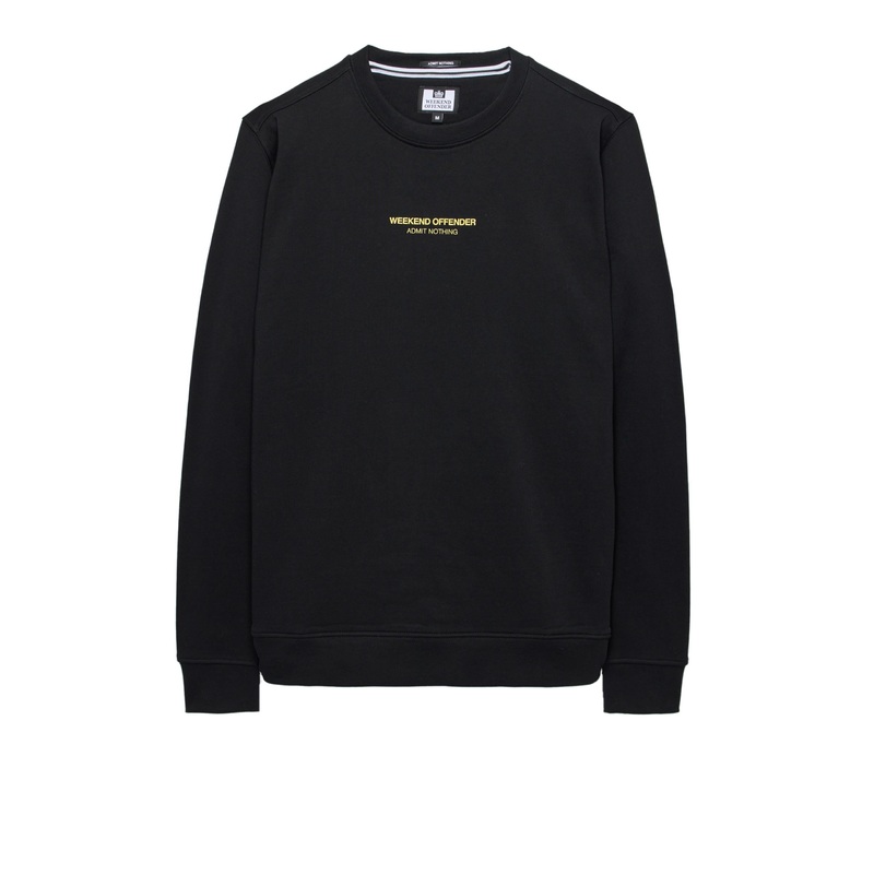 Plus Size – Raval Sweatshirt Black/Peridot Green 4XL Black