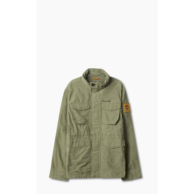 Timberland DWR Cotton Field Jacket Cassel Earth M