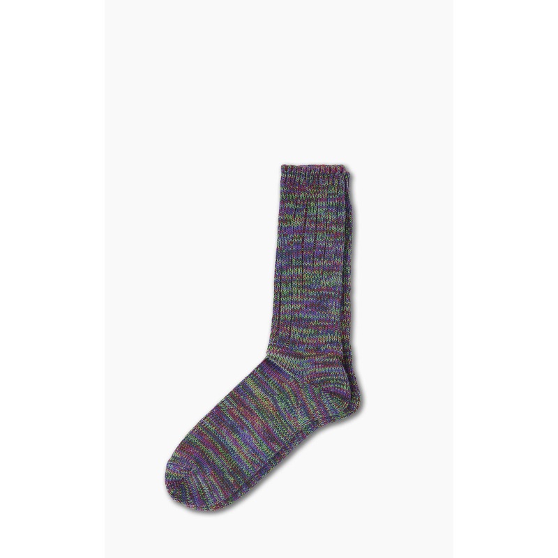 Anonymous Ism Socks 5 Color Mix Crew Dark Violet
