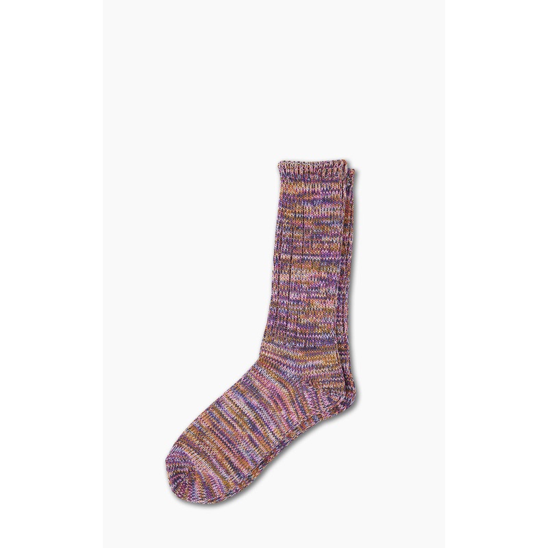 Anonymous Ism Socks 5 Color Mix Crew Purple