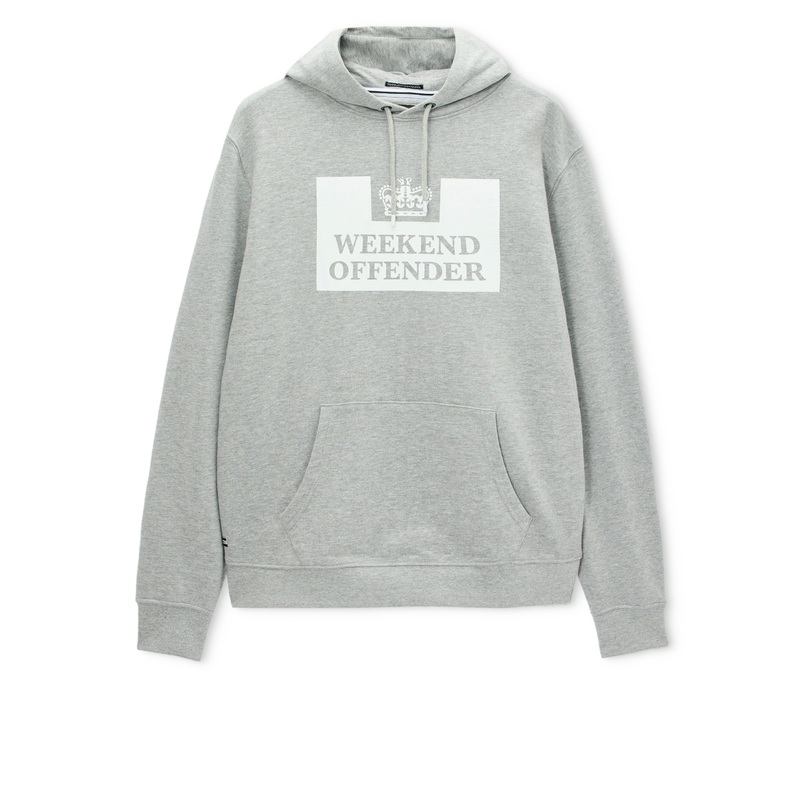 HM Service Classic Hoodie Grey Marl XS Grey Marl