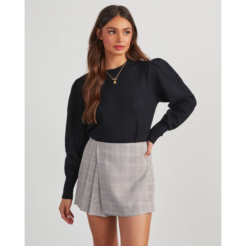 Nellis Premium Pullover Sweater Black S/M