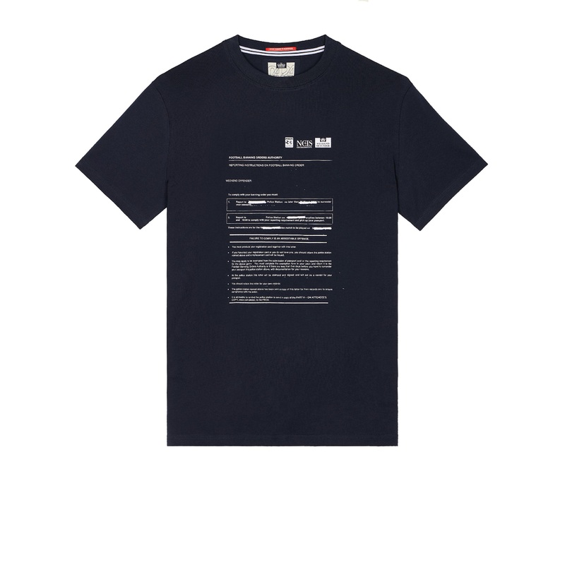 Banning Order Graphic T-Shirt Navy XS Navy