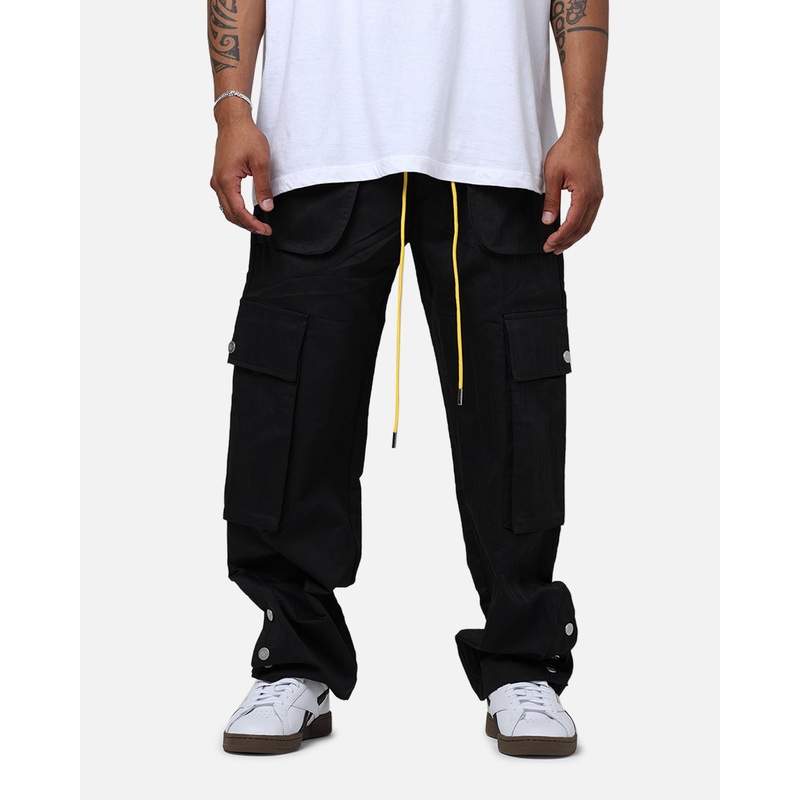 Diet Starts Monday Nylon Cargo Pants Black S