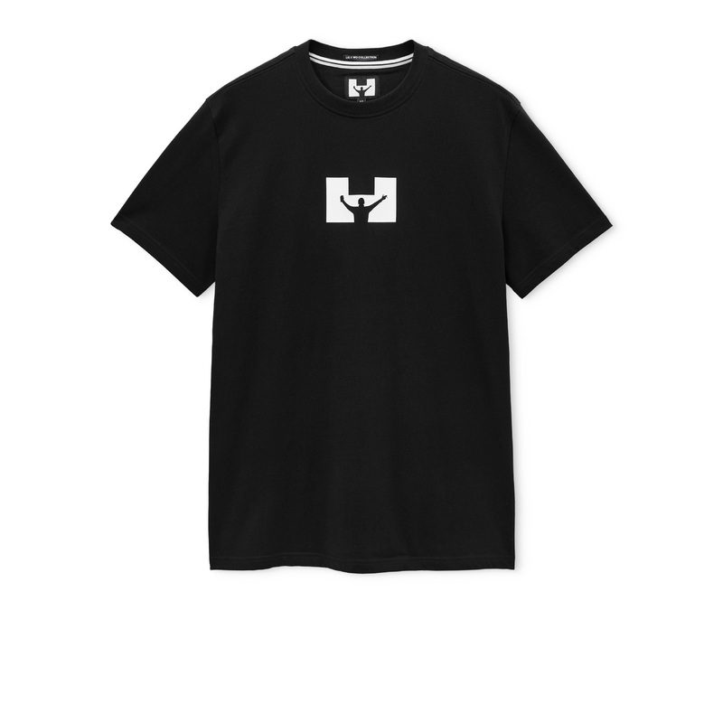 Gascoigne Printed T-Shirt Black XS Black