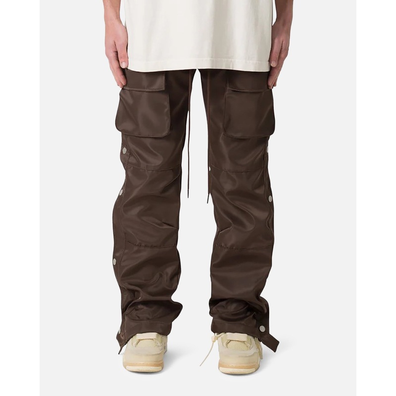 MNML Snap Front Cargo Pants Brown 28