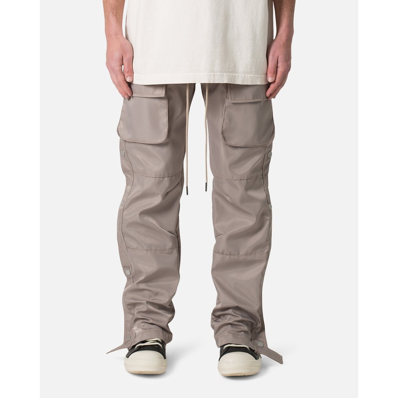 MNML Snap Front Cargo Pants Grey 28