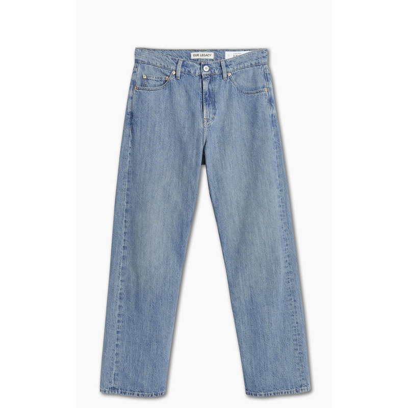 Our Legacy Formal Cut Jeans Mid Blue Bleach Denim 30/32