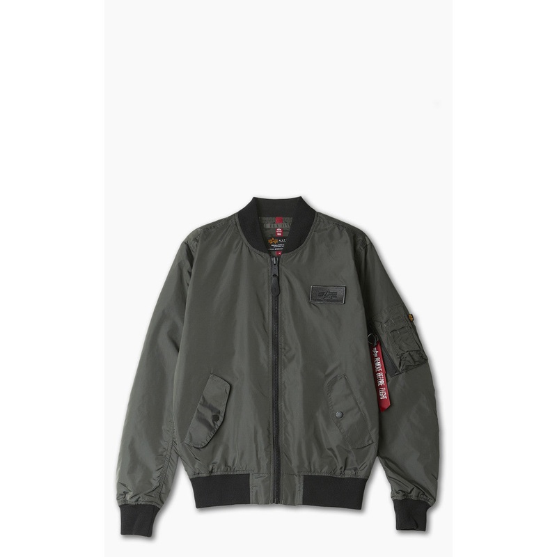Alpha Industries MA-1 TTC Jacket Greyblack S