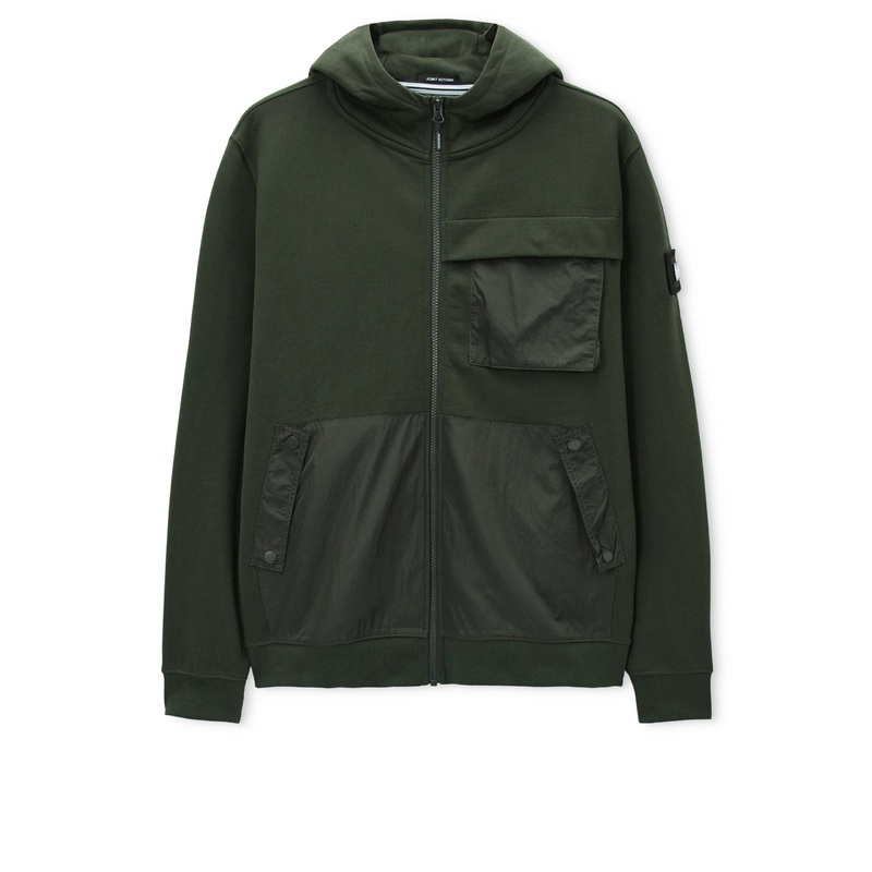 Daponte Hoodie Black Forest Green XS Black Forest