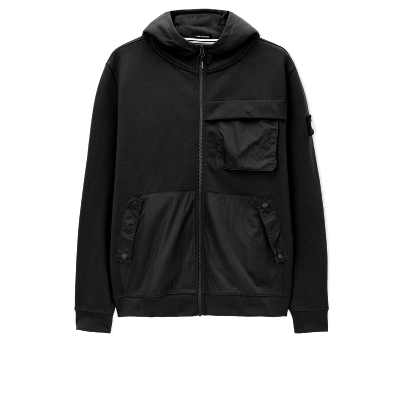 Daponte Hoodie Black XS Black