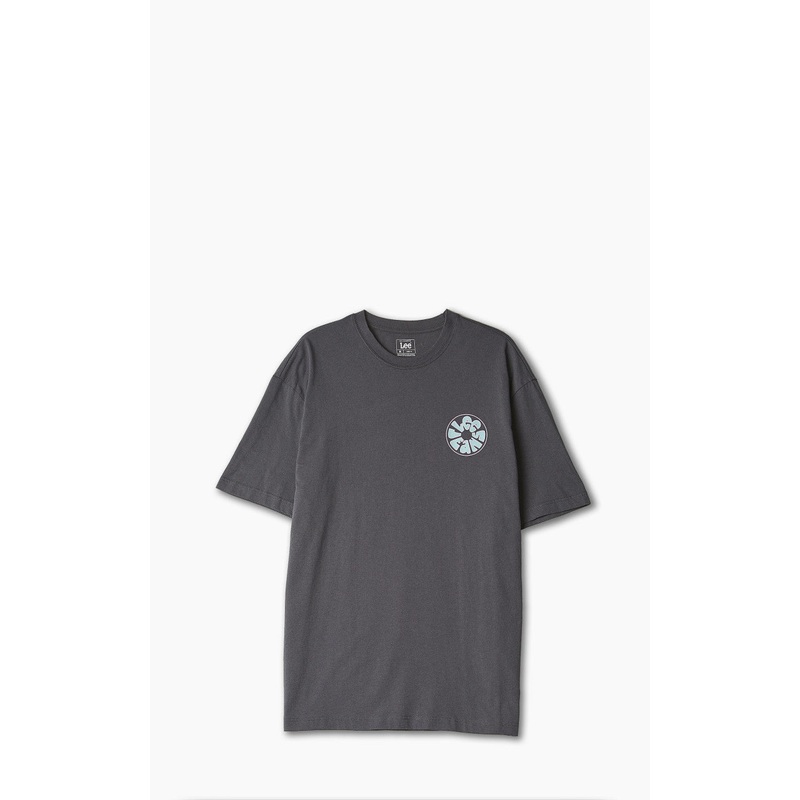 Lee 70s Loose Graphic Tee Washed Black S