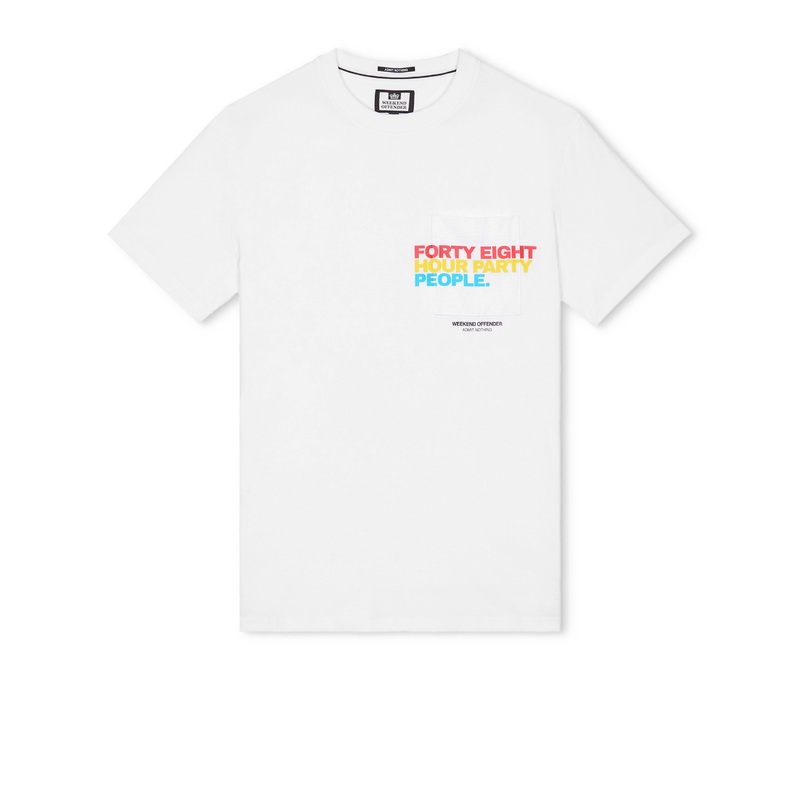 Forty Eight Graphic T-Shirt White XS White