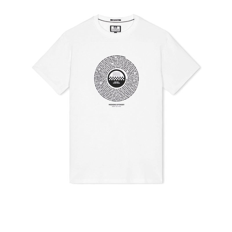 Friday Night, Saturday Morning Graphic T-Shirt White XS White