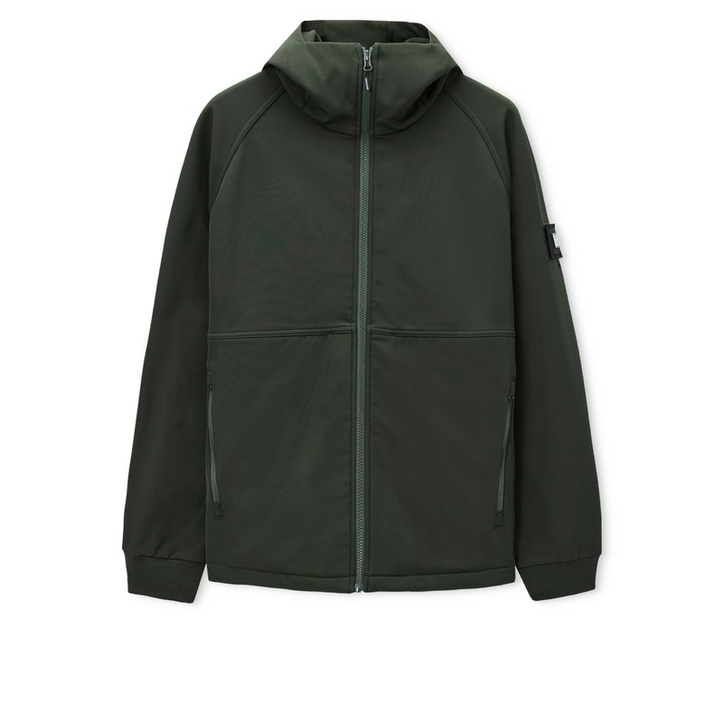Stipe Softshell Jacket Black Forest Green XS Black Forest