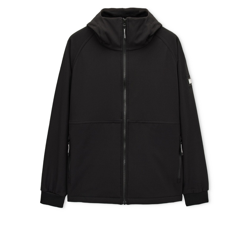 Stipe Softshell Jacket Black XS Black