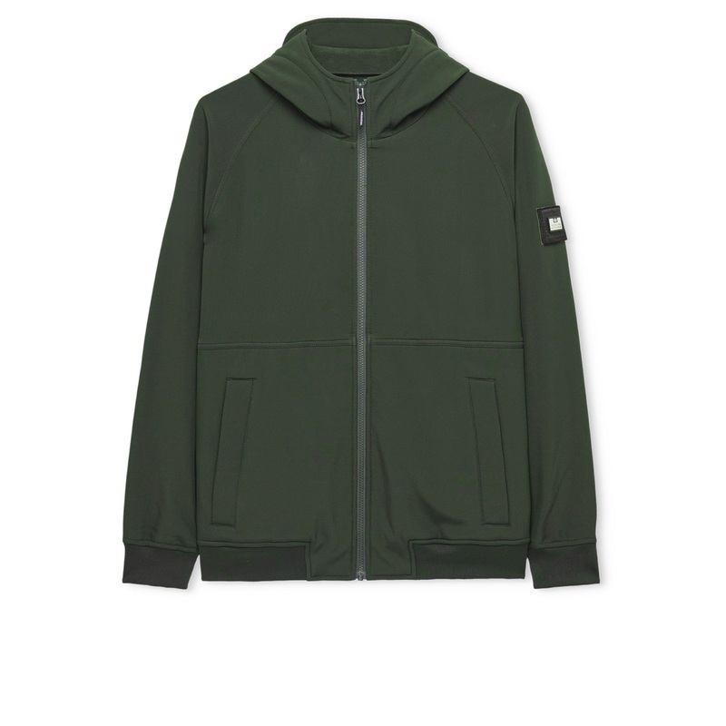 Sulta Softshell Bomber Jacket Black Forest Green XS Black Forest
