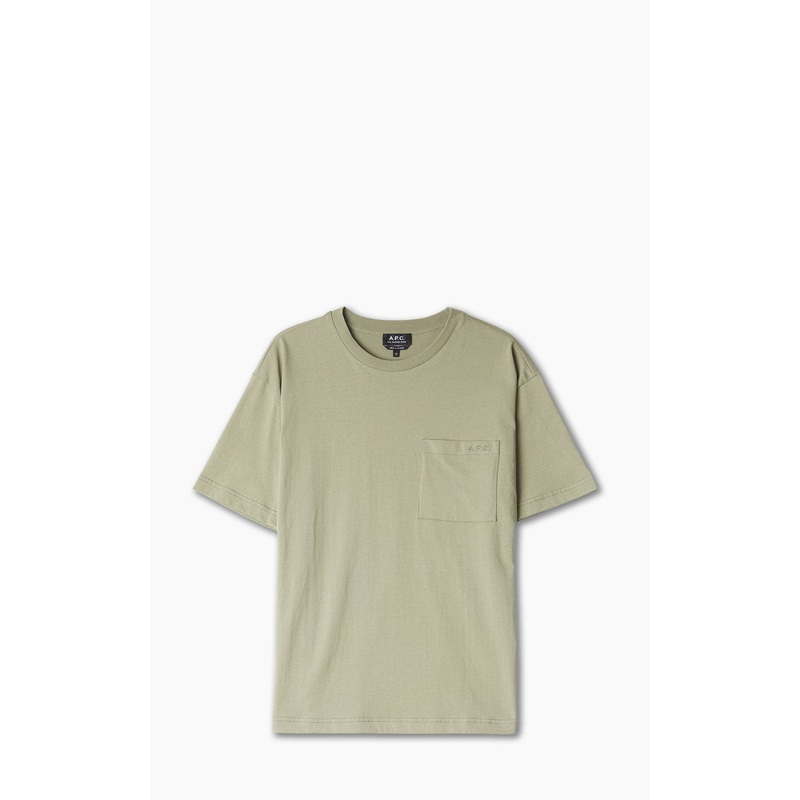 A.P.C. Dimitri T-Shirt Pale Khaki M