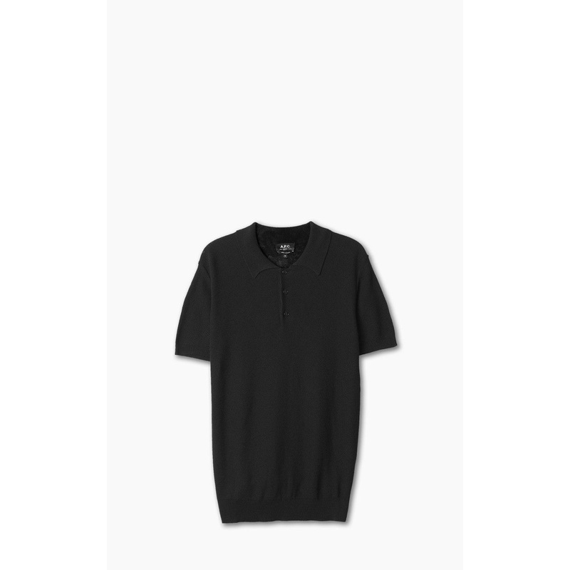 A.P.C. Fred Polo Shirt Black S