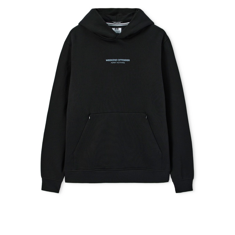 Cobain Hoodie Black/Blue Shadow XS Black