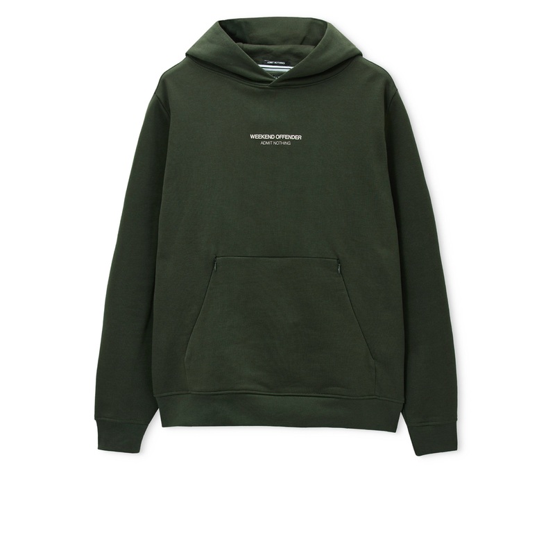 Cobain Hoodie Black Forest Green/Calcium XS Black Forest