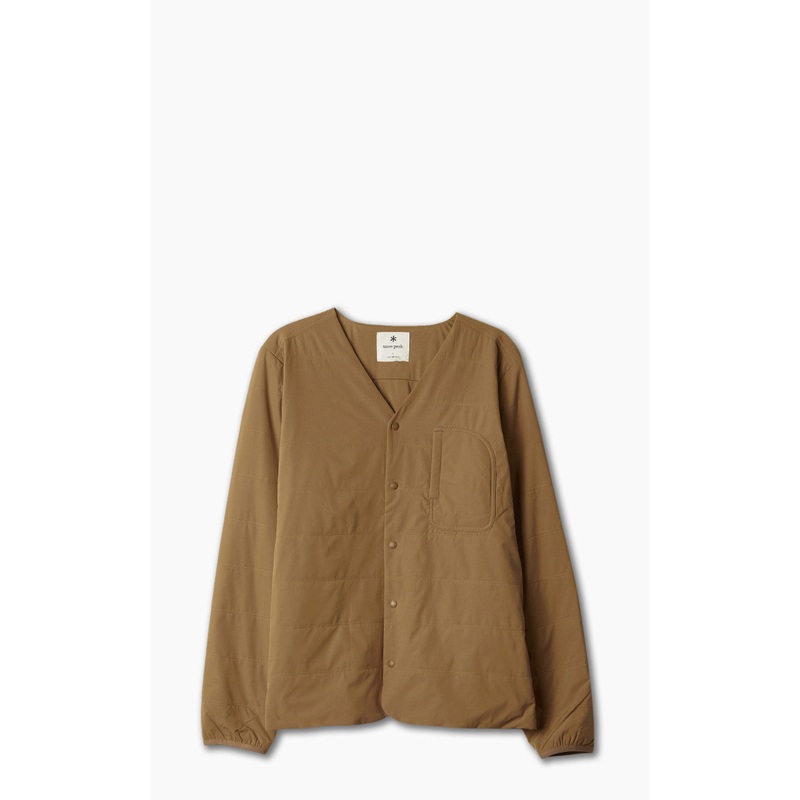 Snow Peak Flexible Insulated Cardigan Brown XXL