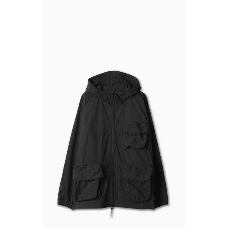 Snow Peak Indigo C/N Parka Black S