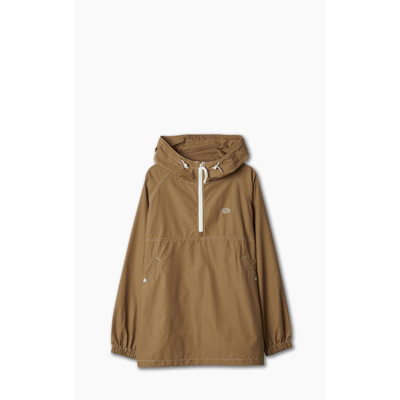 Snow Peak Light Mountain Cloth Parka Brown S