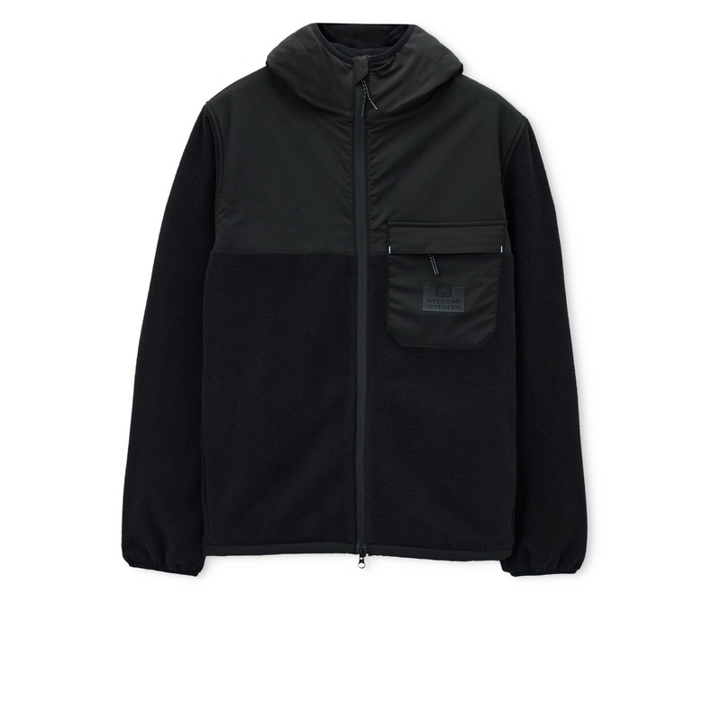 Frusciante Polar Fleece Hoodie Black XS Black