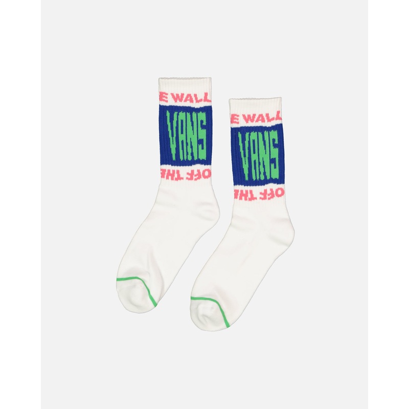 Vans Whammy Crewcut Socks 9.5-13 White 9H-13