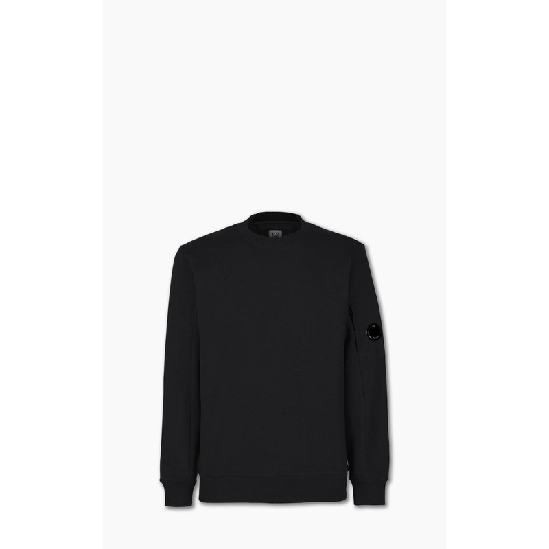 C.P. Company Diagonal Raised Fleece Sweatshirt Black S