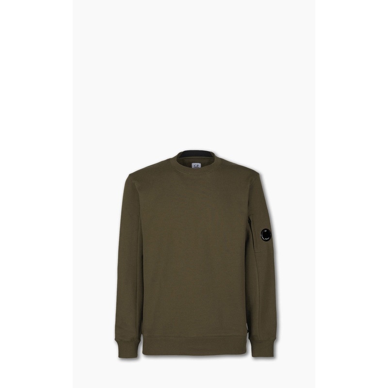 C.P. Company Diagonal Raised Fleece Sweatshirt Ivy Green S