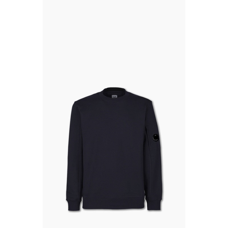 C.P. Company Diagonal Raised Fleece Sweatshirt Total Eclipse S