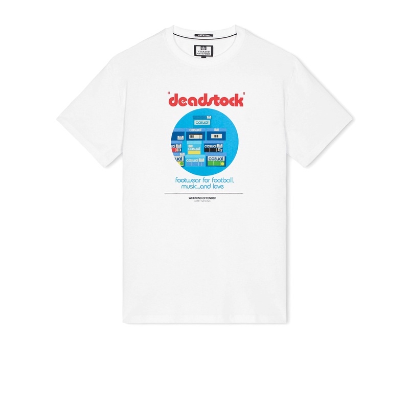 Deadstock Graphic T-Shirt White XS White